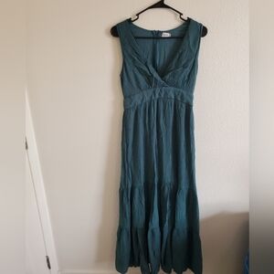 A joy Green floor length dress #172